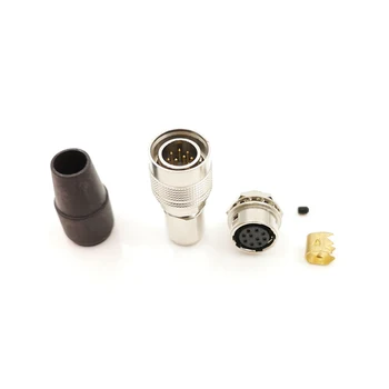 Hirose Jungtis 10 pin male plug, HR10A-10P-10P, Kamera, maitinimo jungties kištuką,PointGrey Basler GIGE VPV Pramonės CCD Camera