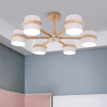 Šiaurės Stiliaus Dizaineris Makaron LED Pakabukas Šviesos rungtynių Spalvinga Kabo Lempa Kambarį Salė, Virtuvė, Miegamasis remotrol