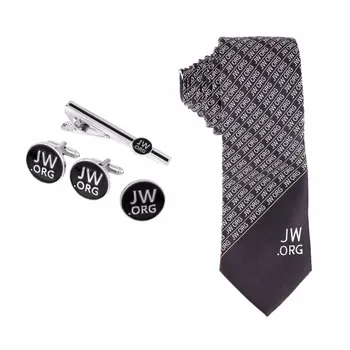 Jw.org Vyrai Necktie ir prisegamas ir Rankogalių segtukai ir Pin Rinkinys