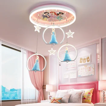Šiaurės šalių vaikų miegamasis dekoro led žibintai, už kambarį, patalpų liustra apšvietimo šviestuvai lubų lempos kambarį apdaila