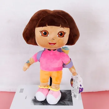 Dora Explorer beždžionės Batai Swiper animacinių filmų Pliušinis Lėlės žaislas, Minkšti Žaislai Vaikams, TV ir filmus pliušinis žaislas Kalėdų dovana 15-30cm