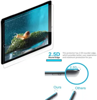 2vnt Tablet Grūdintas Stiklas Screen Protector Cover for Apple IPad 6th Gen 2018 M. 9.7 Colių/IPad 5 Gen 2017 Grūdintas Filmas