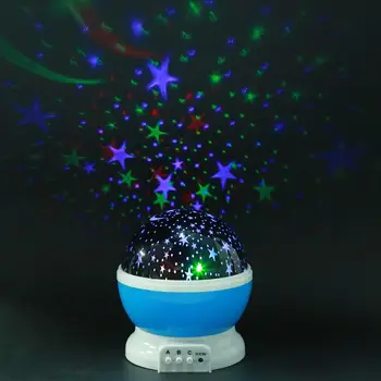 LED Sukasi Projektorius Žvaigždėtą Naktį Lempos Projekciniai Žibintai Kalėdų, Gimtadienio, Verslo, Dovanos Su USB Ar Baterija