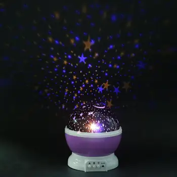 LED Sukasi Projektorius Žvaigždėtą Naktį Lempos Projekciniai Žibintai Kalėdų, Gimtadienio, Verslo, Dovanos Su USB Ar Baterija