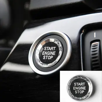 Pagrindinis Jungiklis Start Stop Dirbtiniais Kristalų Mygtuką BMW E90 3 Serijos E90 E91 E Važiuoklės