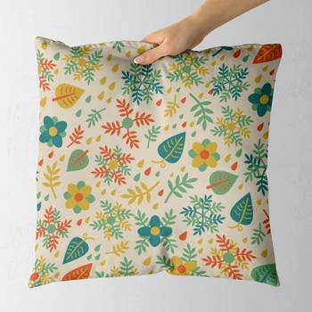Įvairaus dydžio gėlių modelio, pagalves mados sofa-lova namų dekoratyviniai pagalvių užvalkalai
