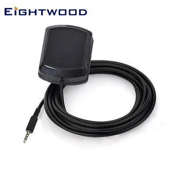 Eightwood Automobilių GPS Antena Skaitmeninės Radijo Imtuvą, 3,5 mm Male Plug Jungtis Antenų už AUKEY Papago Thinkware Apeman Brūkšnys Kameros