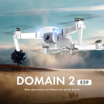 E59 RC Drone 4K HD Kamera Profesinės aerofotografija Sraigtasparnis 360 Laipsnių Flip WIFI Realiu Laiku Dėžė Quadcopter