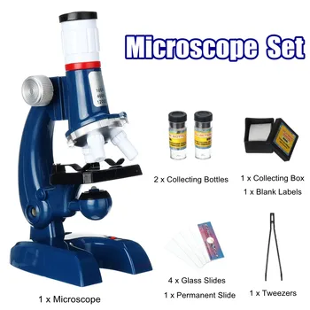 Biologija Mikroskopu Nustatyti Modeliavimo Laboratorijos Namo Mokykla, Mokslas, Švietimo Žaislas Rafinuotas Biologinis Mikroskopas Vaikams, Vaikų Dovanų