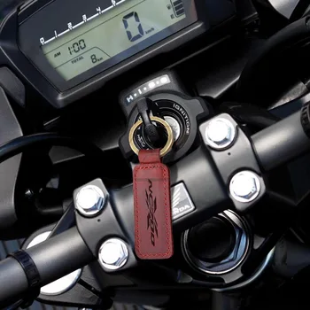 Honda NC700X NC 700X ABS Motociklą karvės odos Keychain Raktų Žiedas