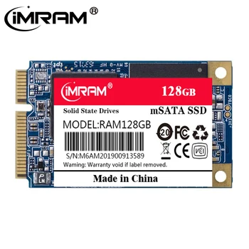 IMRAM Prekės mSATA SSD 64GB 128GB 256 GB 512 GB 1 TB HDD Mini SATAIII Vidaus Kietojo Kietasis Diskas 32 GB nešiojamas desktop