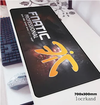 Fnatic pelės mygtukai 700x300x3mm padas pelės kompiuteris notbook padmouse High-end žaidimų kilimėlis žaidėjus, klaviatūra nešiojamojo kompiuterio pelės kilimėliai