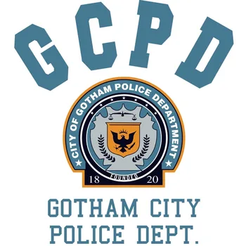 Gcpd - Gotham City Policijos Departamento Medvilnės Marškinėliai Vyrams Vasaros Atsitiktinis Medvilnė Tee Fashional Marškinėliai T Shirt Dizainas Internete