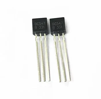 1000pcs/daug BC547 BC547B BC547C TO-92 naujų triode tranzistorius