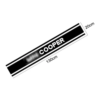 Mini Cooper R56 R57 R58 R50, R52, R53 R59 Paceman R61 Tautietis Klubo Narys R60 F60 F55 F56 Auto Reikmenys, Automobilių Kapoto Lipdukas
