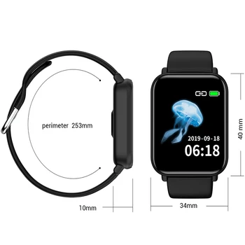 R16 Smart laikrodžiai IP68 Vandeniui Smartwatch 