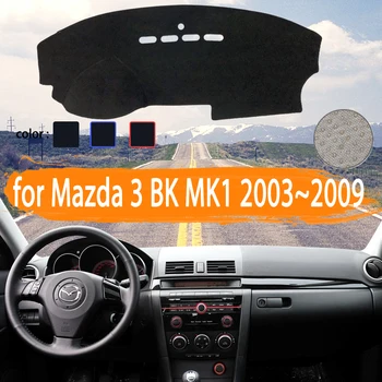 Už Mazda 3 BK MK1 2003 2004 2005 2006 2007 2008 2009 Automobilio prietaisų Skydelio Dangtelį Dashmat Vengti Saulės šviesos Atspalvis Kilimų Automobilių Reikmenys