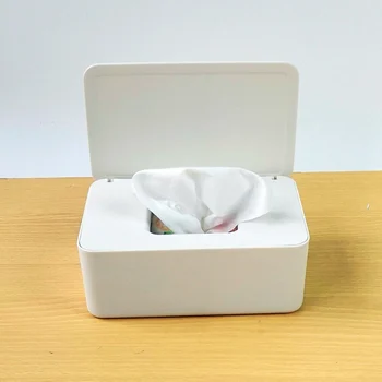 Plastikiniai Drėgno Audinio Dėžutė Su Dangčiu Popieriaus Laikymo Dėžutė Darbalaukio Antspaudas Kūdikių Namų Dulkėms Audinių Langelį Namų Biuro Dekoras