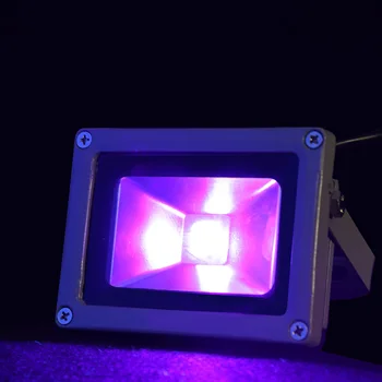 10W/20W/30W/50W UV LED Potvynių Šviesos Ultra Violet Vandeniui IP65 Neono Švytėjimas Augintinio Šlapimo Detektorių, Lempa Lempos Šokių Grupė Plug