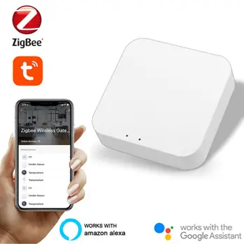 Tuya Zigbee Tiltas Smart Home Zigbee Vartai Hub Nuotolinio Valdymo Zigbee Prietaisai