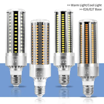 220V E26 LED Lemputė 35W 50W 25W Lampara LED E27 Kukurūzų Lemputės, LED Lempos 110V Bombillas 5730 Nr. Mirgėti Šviesos Sandėlyje Apšvietimas