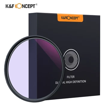 K&F Koncepcija Aiški-Naktį Filtras 52mm 58mm 67mm 72mm 77mm 82mm Kelis Sluoksnį, Nano Danga, Taršos Mažinimo, dėl Naktinio Dangaus/Star