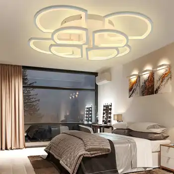 100W Surper Ryškus LED Lubų Šviesos Nuotolinio Modernios Lempos Kambarį Apšvietimo Šviestuvas 1280LEDs Miegamasis Paviršiaus Kalno Pylimas, Lempos