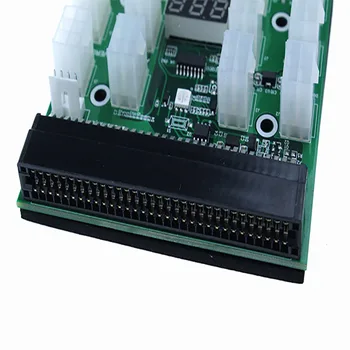 Karšto Parduoti Maitinimo Adapteris Breakout Valdybos 12V Ethereum ETH ZEC Kasybos Įrenginiai elektros Energijos Tiekimo 12pcs 18AWG PCI-E 6Pin 6+2Pin Kabeliai