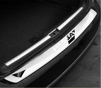 Automobilių Priedai, Aukštos kokybės nerūdijančio plieno Galinis bamperis Raštas Palangės Volkswagen Passat B7 (98 cm) 2011-2018 ,Automobilio Stiliaus
