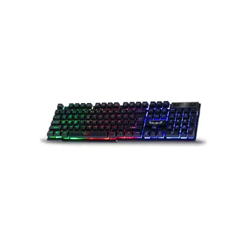 Žaidimų Mechaninė Jausmas Klaviatūros Žaidimas Anti-šešėlius RGB Sumaišykite su Apšvietimu 87key teclado Žaidimų Nešiojamojo KOMPIUTERIO Usb jungtimi
