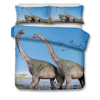 AHSNME Juros periodo Pasaulio Tyrannosaurus Rex/Diplodocus/Patalynės Komplektas Vaikams super meilės dovana Antklodė Padengti Namų Tekstilė