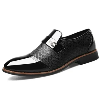 2019 Vyrų oficialų batai verslo vyrų oxfords gražus socialinės vestuvių vyrų suknelė, batai zapatos hombre vestir didelis dydis 38-48 A3-76
