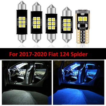 8 Vnt Trijų Spalvų LED Lempos, Automobilių Lemputės Interjero Paketas Rinkinys, Skirtas 