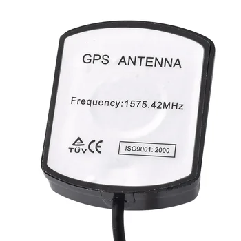 Eightwood Automobilių Išorinę GPS Anteną Su MCX Vyrų stačiu Kampu 1575.42±3 MHz 3M Aktyvi Oro už 