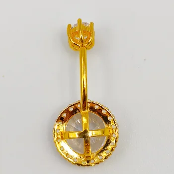 925 sterlingas sidabro bamba žiedas kubinis cirkonis Bambos Auskarai Papuošalai