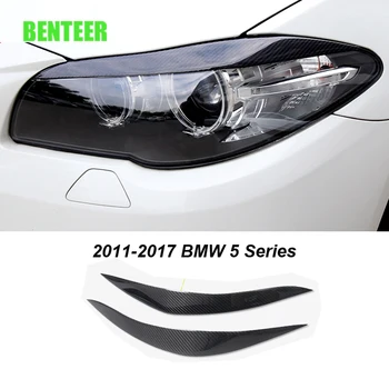 2vnt Anglies pluošto motorsport automobilių eyebrown lukštais, 2013 iki 2017 BMW 3 Series 318 F30 320 330 335 2011 iki 2017 5 series 520 F10