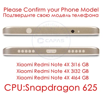 Už Xiaomi Redmi Pastaba 4X 3GB LCD Ekranas Jutiklinis Ekranas Rėmas Asamblėjos Snapdragon 625 16/32GB Bandymo atsarginės Dalys