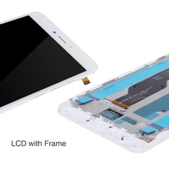 Už Xiaomi Redmi Pastaba 4X 3GB LCD Ekranas Jutiklinis Ekranas Rėmas Asamblėjos Snapdragon 625 16/32GB Bandymo atsarginės Dalys