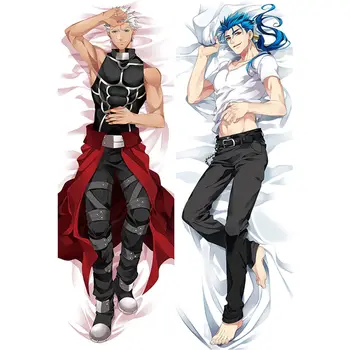 Anime fate/stay night pagalvių užvalkalus Likimas/Grand Užsakymą/Zero Seksualus 3D dvipusis Patalynės Kūno Hugging užvalkalas Pritaikyti FT08A