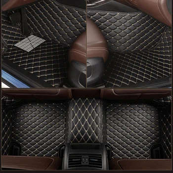 Odos Custom automobilių grindų kilimėlis CADILLAC CTS Escallade ATS CT6 DeVille XTS SRX XT5 CTS-V STS DTS SLS XLR kilimų automobilių reikmenys