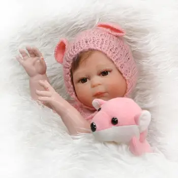 NPK Lėlės 50CM viso kūno silikono reborn baby doll Mergina bebes atgimsta vertus dažai raudonos odos įsišaknijusi plaukų vandeniui vonios žaislas