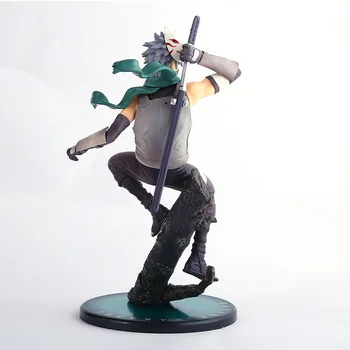 Naruto Shippuden Anbu Ninja tamsiai Hatake Kakashi 20cm PVC Veiksmų Skaičius, Statulėlės statula modelis žaislas T30