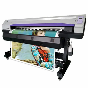 1440dpi reklama / vinilo / drobės / lipdukai eco solvent spausdintuvas 1,8 m bangladešas kaina