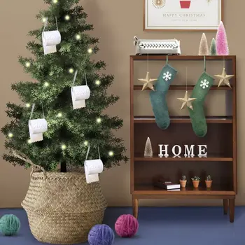Kalėdų Ornamentu Tualetinio Popieriaus Juokinga Aukštos Kokybės Kalėdų Medžio Apdaila Pakabukas KARŠTO Didmeninės