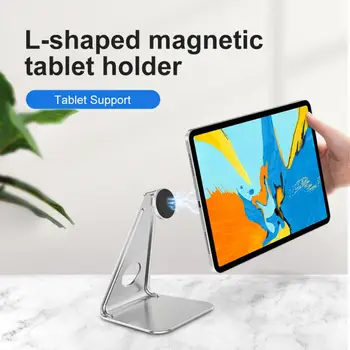 Aliuminio Tablet Stovi Lydinio Stalinio Stovo Laikiklį 360° Sukimosi Magnetinis Laikiklis, skirtas 