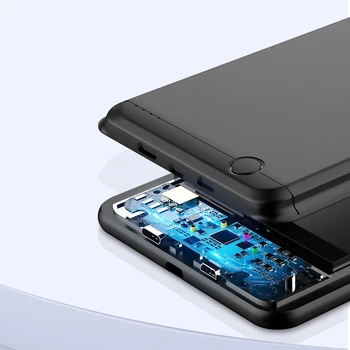 10000mAh Nešiojamų Telefono Baterija Atveju Xiaomi 9 Pro Power Bank Atvejais Xiaomi Mi 8 Mi 9 Pro, Baterijos Įkroviklis, Dangtelis