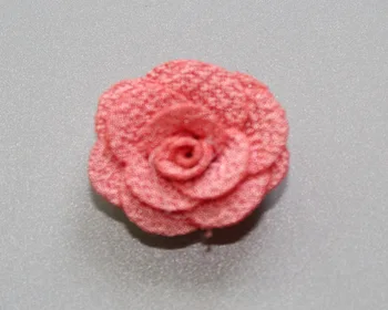 120 VNT./daug , 2,5 CM Mini Rožės Audinys Gėlių, už kanapės audinio 