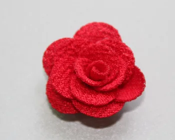 120 VNT./daug , 2,5 CM Mini Rožės Audinys Gėlių, už kanapės audinio 
