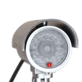 Cdycam 2vnt(1bag) Suklastotas, Fiktyvus vaizdo Kameros Lauko Vandeniui Saugumo Kameros Patalpų VAIZDO modeliavimo Kamera Su Mirksinti LED lemputė
