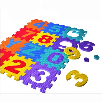 36Pcs/set ABCD/Modelio Numeris Putų Įspūdį Vaikams Kilimas Kilimas Padalinti Bendrą EVA Baby Žaisti Mat Patalpų Minkštas veiklos Puzzle Mats